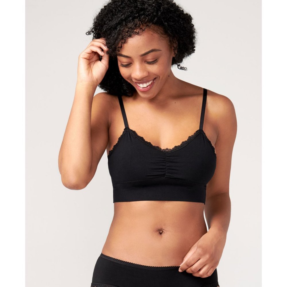 NWOT Pact Organic Cotton Pullover Lounge Bralette